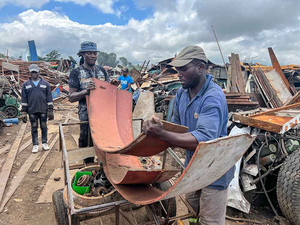 Metallschrott einkaufen in Mbare/Harare